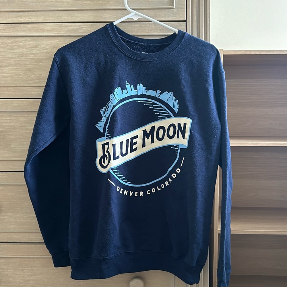 X-Small Blue Moon Sweatshirt